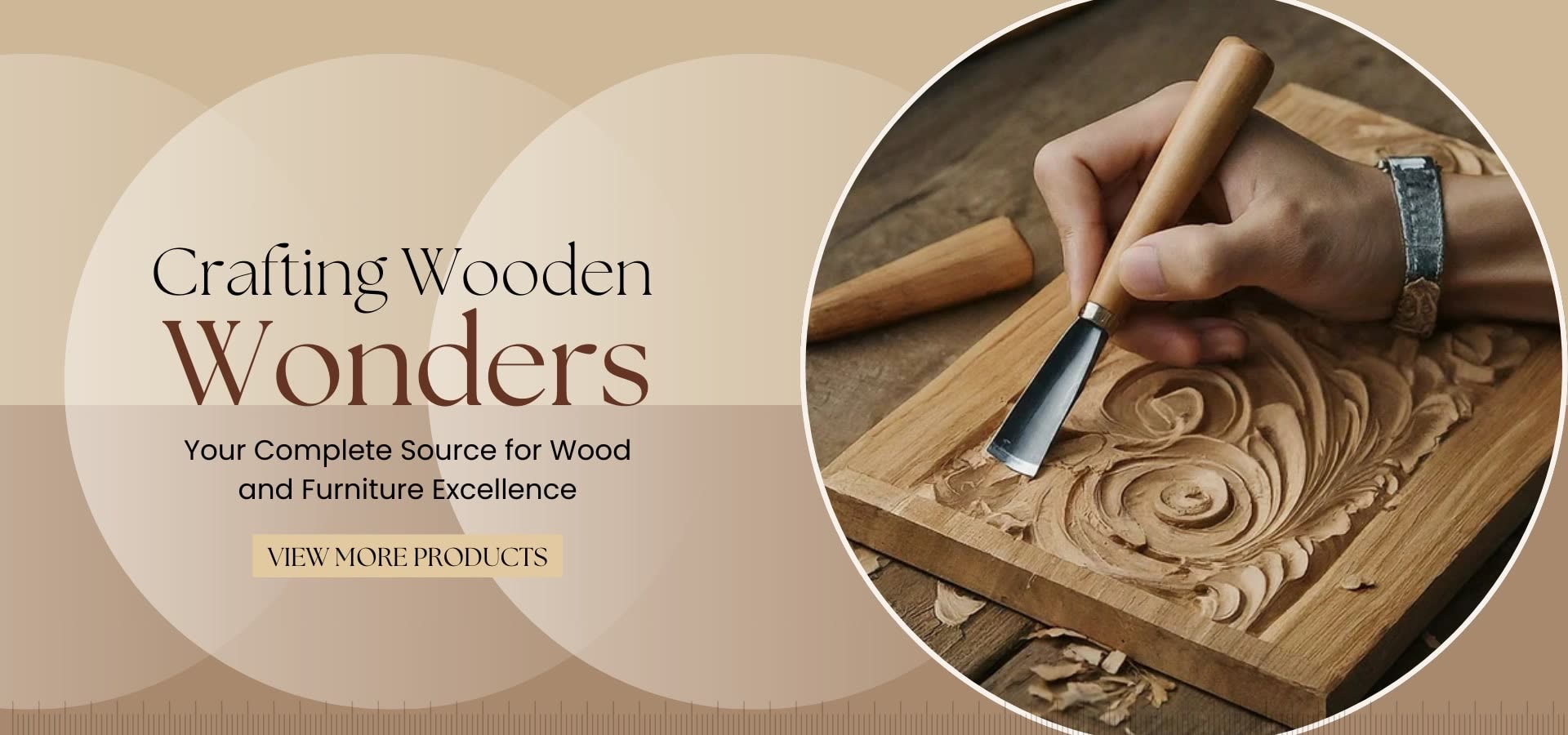 Crafting Wooden Wonders — your complete source for wood and furniture excellence
